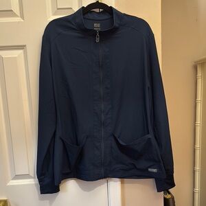 Med Couture Navy Blue Women's Jacket